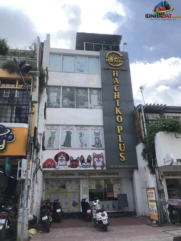 Bán nhà mặt phố Trần Quốc Toản Phường 8 Quận 3 Thành Phố Hồ Chí Minh, diện tích 103 m², giá 45 tỷ