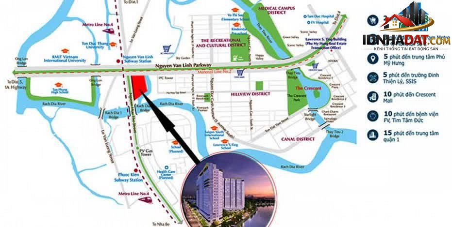 Căn hộ chung cư Lavida Plus – Quận 7 – Hồ Chí Minh – 65 m² – 5.5 tỷ