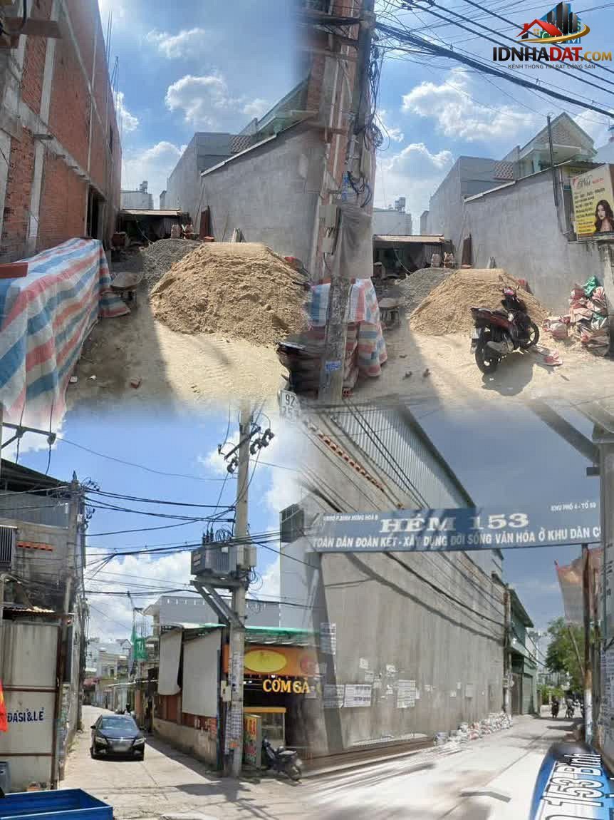 Bán đất Đường Bình Thành – Phường cũ Bình Hưng Hòa B Quận Bình Tân – Thành phố Hồ Chí Minh – 120 m² – 7.3 tỷ