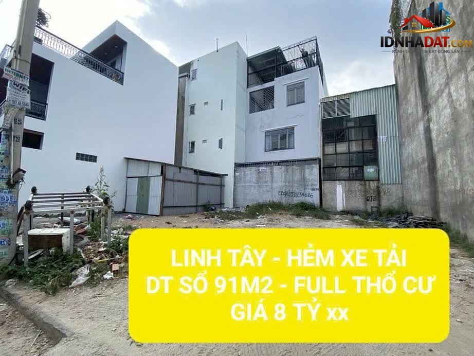Bán nhà đất Đường Tô Vĩnh Diện – Phường cũ Bình Thọ Quận Thủ Đức – Thành phố Hồ Chí Minh 100 m² 6.879 tỷ