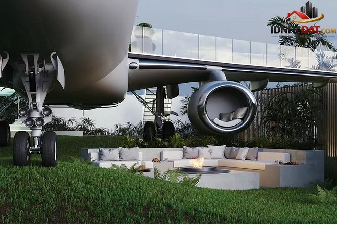 Biến máy bay thành nhà và biệt thự nghỉ dưỡng - Ảnh 9. Biến máy bay thành nhà và biệt thự nghỉ dưỡng - Ảnh 9.