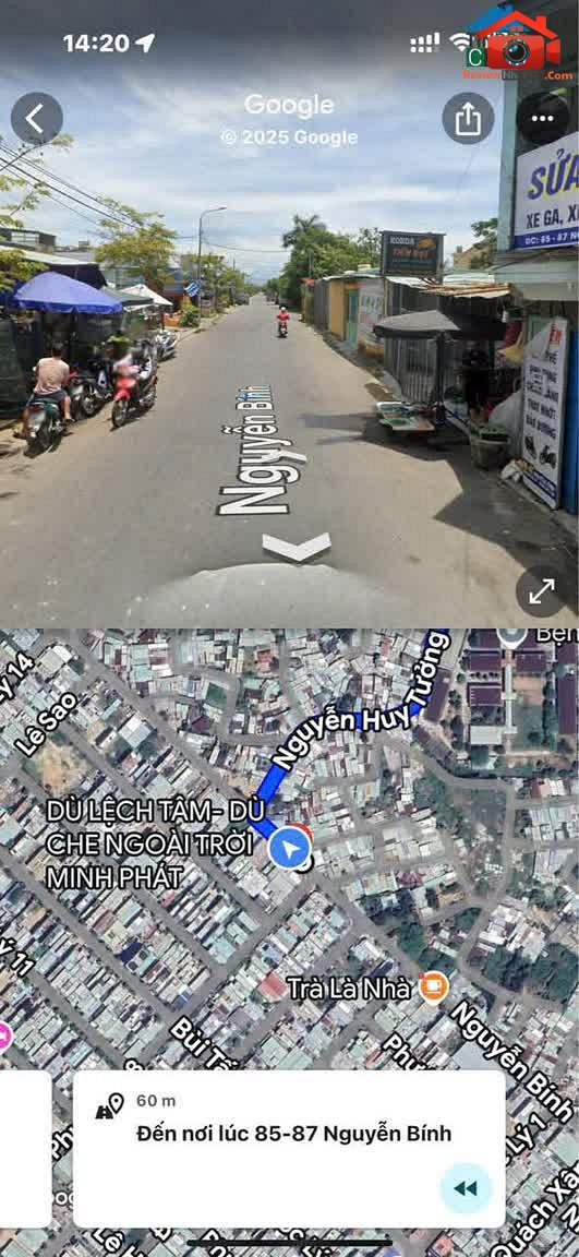 Bán nhà đất Đường Nguyễn Bính – Phường cũ Hòa Minh Quận Liên Chiểu – Thành phố Đà Nẵng REVIEW NHÀ PHỐ 34 m² 990 triệu