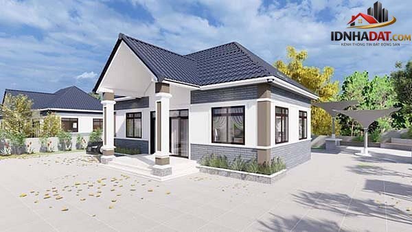 Nhà cấp 4 mái Thái 3 phòng ngủ đẹp như mơ, ai cũng ước ao - Ảnh 2. Nhà cấp 4 mái Thái 3 phòng ngủ đẹp như mơ, ai cũng ước ao - Ảnh 2.