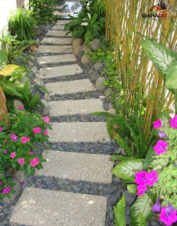 Những ý tưởng thiết kế lối đi sân vườn độc đáo - Ảnh 2. Những ý tưởng thiết kế lối đi sân vườn độc đáo - Ảnh 2.