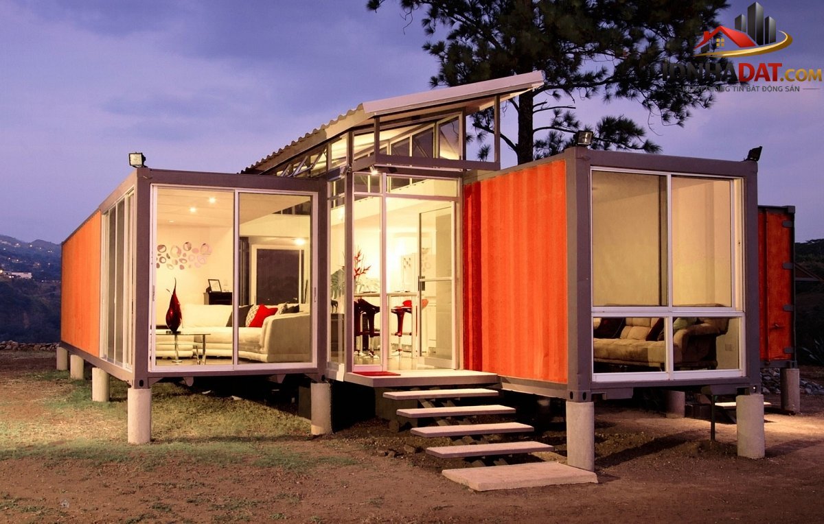 Những thiết kế nhà container cho ai bỏ phố về rừng - Ảnh 3.
