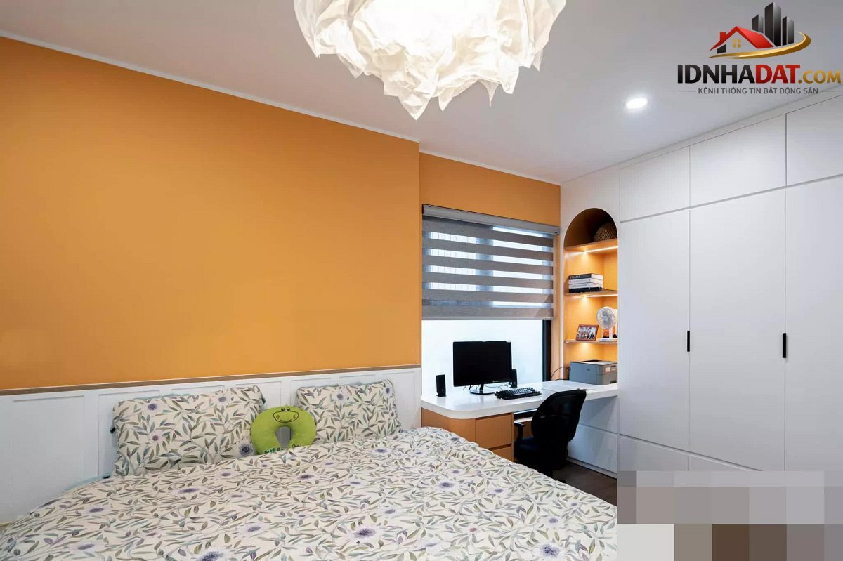 Căn hộ xanh bơ dịu dàng, đường nét thiết kế bắt mắt - Ảnh 20. Căn hộ xanh bơ dịu dàng, đường nét thiết kế bắt mắt - Ảnh 20.