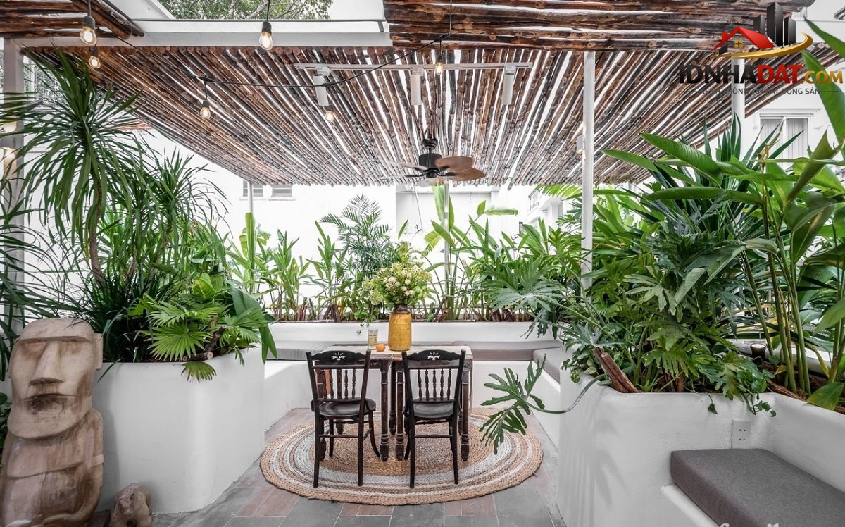 Khu vườn resort, phòng tắm nghìn sao giữa lưng chừng trời ở TP.HCM - Ảnh 21.