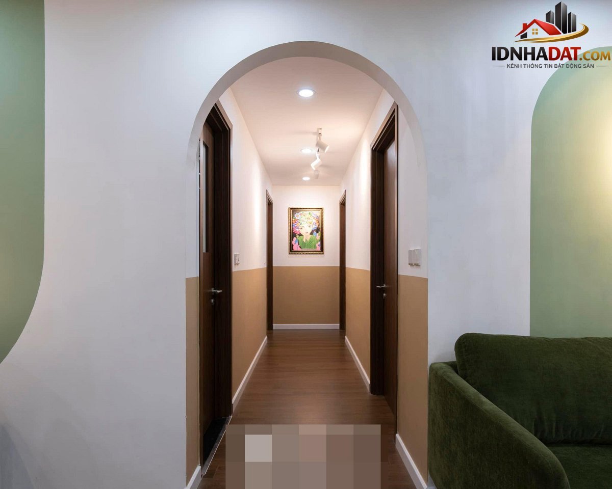 Căn hộ xanh bơ dịu dàng, đường nét thiết kế bắt mắt - Ảnh 24. Căn hộ xanh bơ dịu dàng, đường nét thiết kế bắt mắt - Ảnh 24.