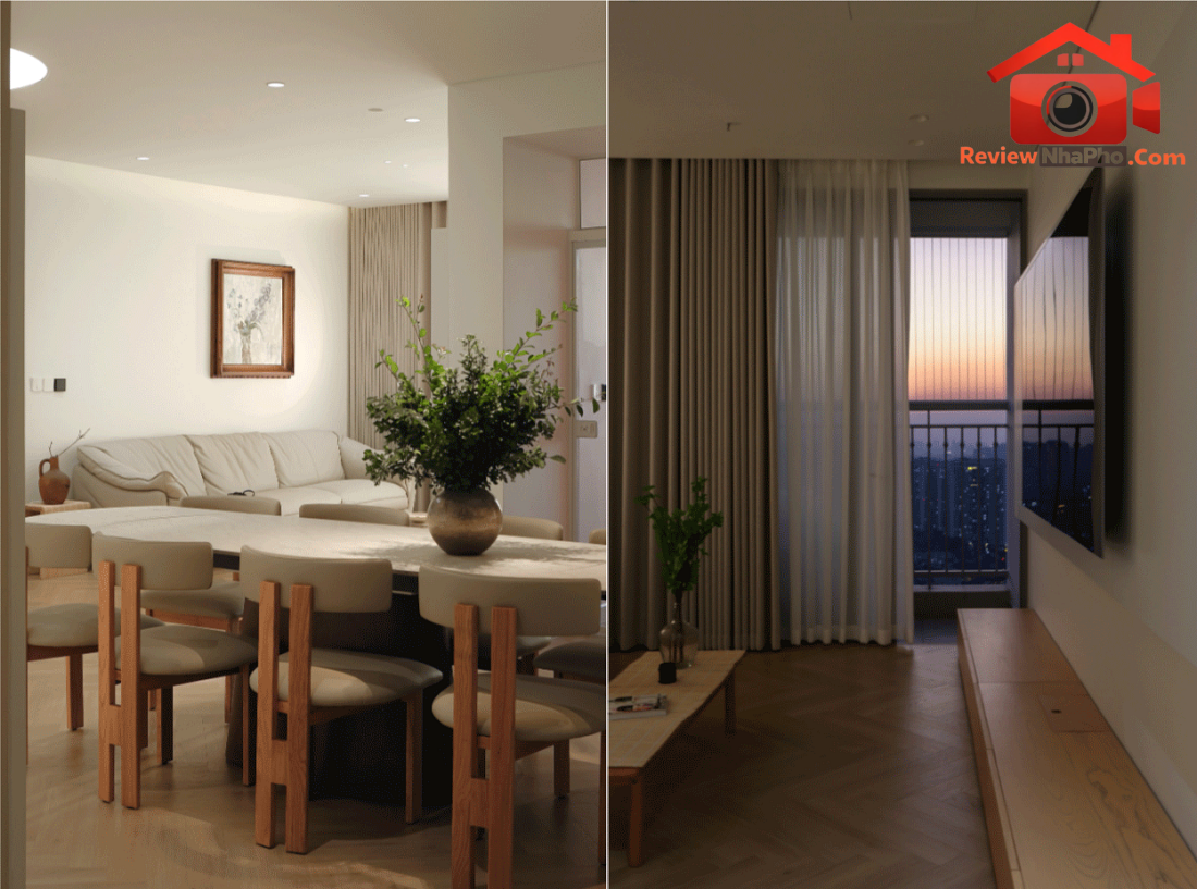 Căn hộ 130m² ở Hà Nội đóng cửa 24/7 vẫn ngập oxy tươi bảo vệ ba thế hệ- Ảnh 3.