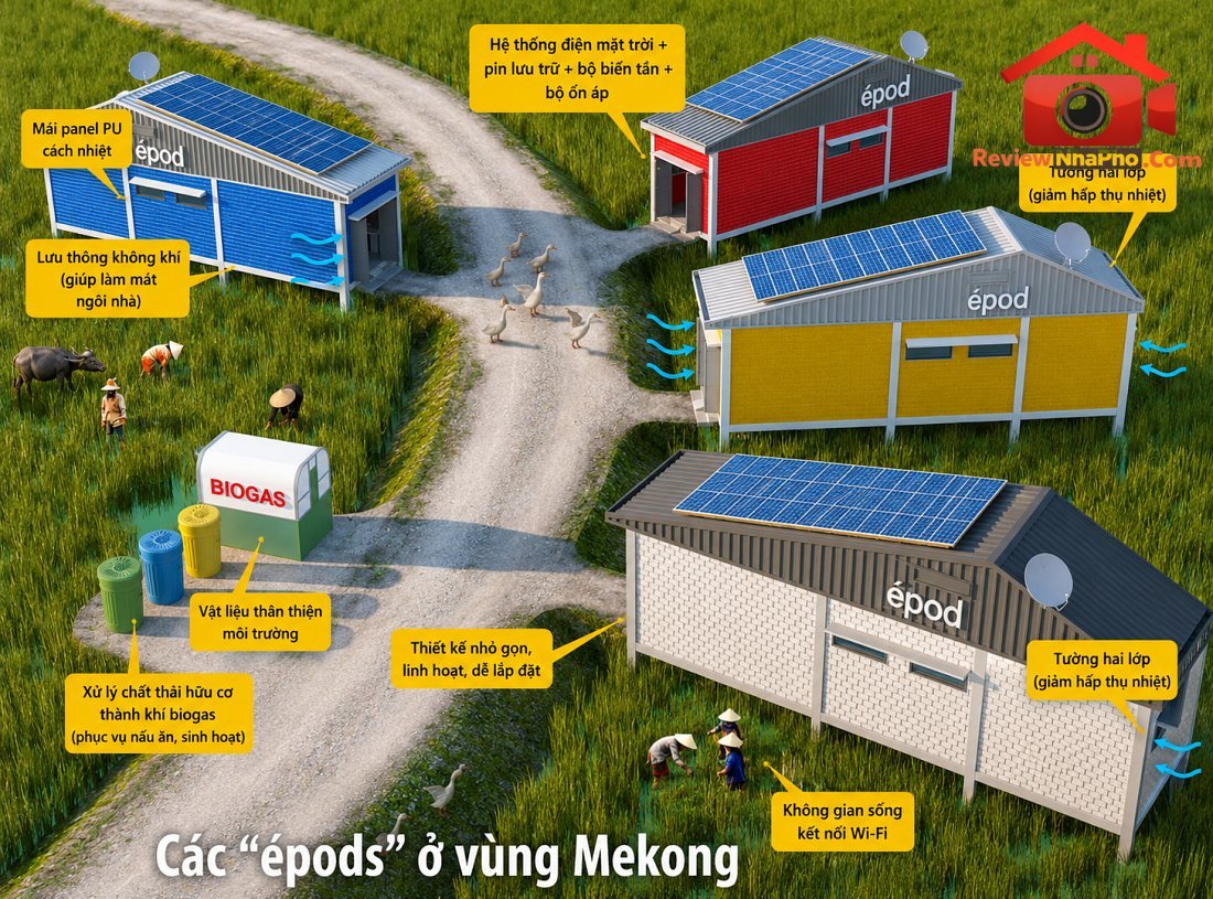 Kiến trúc thời đại AI: Khi ngôi nhà tự chủ kết nối trực tiếp với mạng lưới vệ tinh- Ảnh 9.