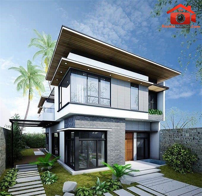 9 mẫu biệt thự 2 tầng hiện đại được xây dựng nhiều nhất hiện nay - Ảnh 8. 9 mẫu biệt thự 2 tầng hiện đại được xây dựng nhiều nhất hiện nay - Ảnh 8.