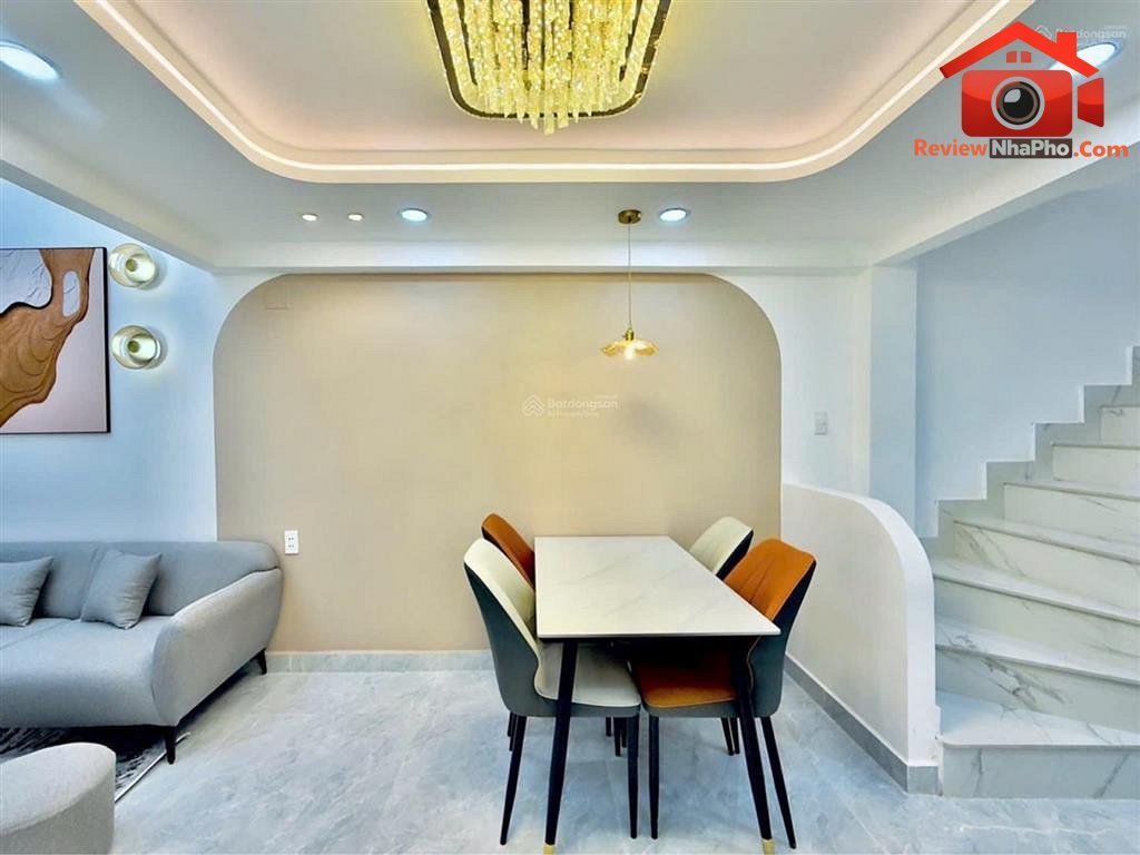 Nhà mới 4 tầng tặng full nội thất – Diện tích 30 m2 – Giá 6 tỷ – Bán nhà đất Đường Nguyễn Kiệm – Phường cũ 7 Quận Phú Nhuận – Thành phố Hồ Chí Minh REVIEW NHÀ PHỐ