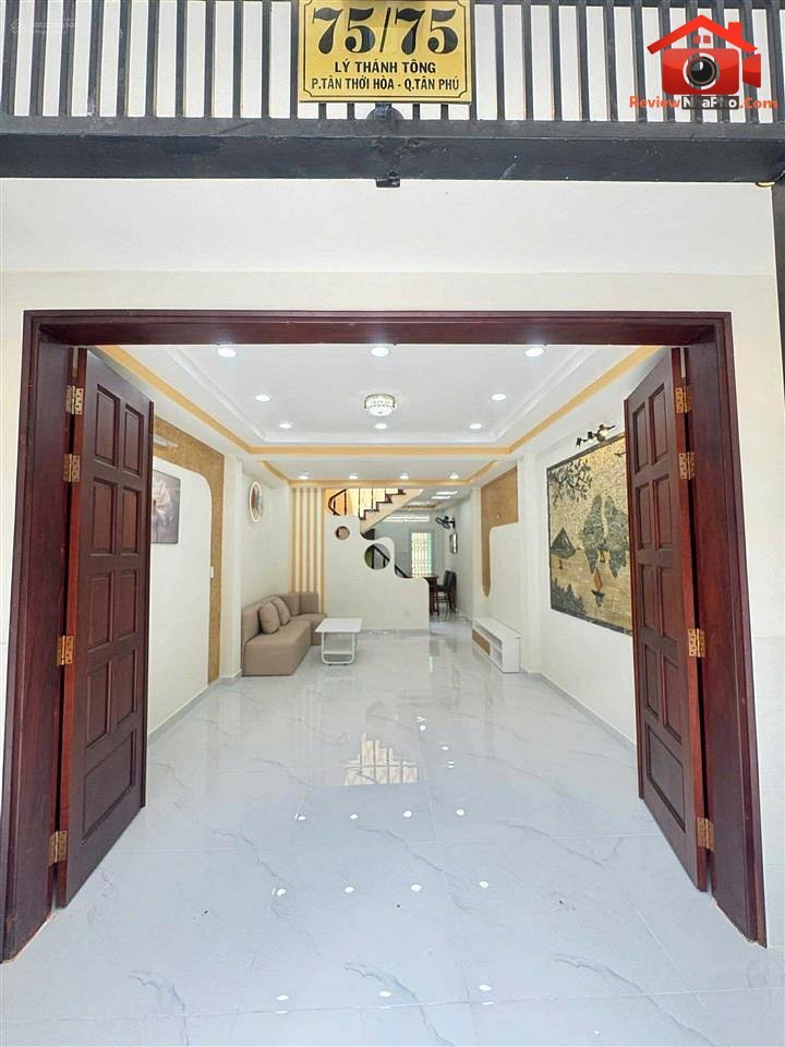 Nhà mới 48 m² giá 6.3 tỷ tại Đường Lý Thánh Tông – Quận Tân Phú – Thành phố Hồ Chí Minh REVIEW NHÀ PHỐ