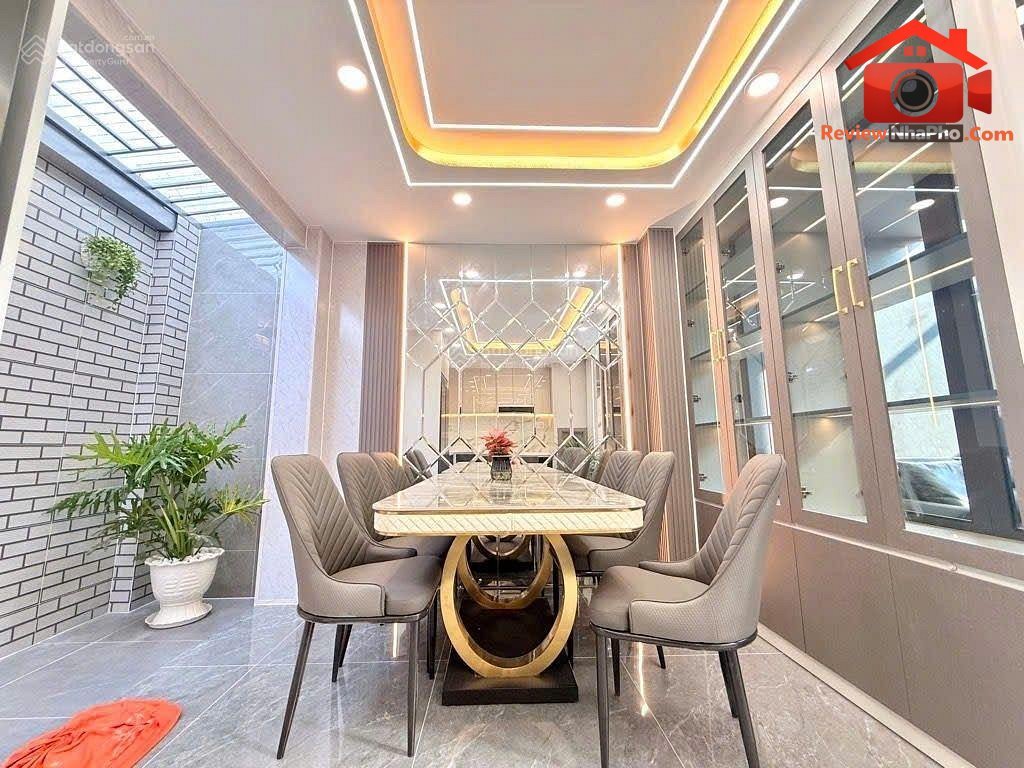 Nhà 5 tầng FULL NỘI THẤT giá 5.98 tỷ diện tích 55 m2 REVIEW NHÀ PHỐ