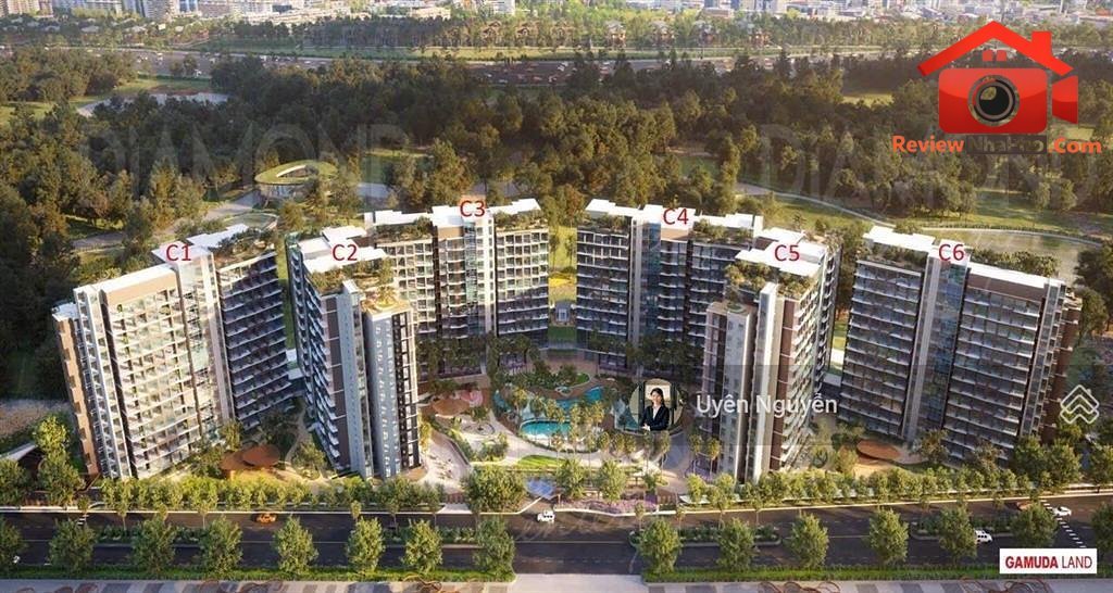 10.5 tỷ – Diện tích 121 m2 – Căn góc 3PN đẹp tại Diamond Centery REVIEW NHÀ PHỐ