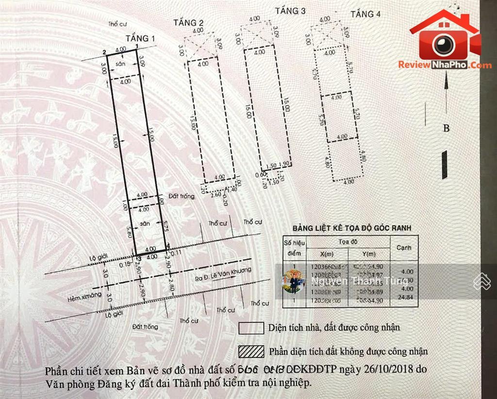 Bán nhà đất Đường Lê Văn Khương – Phường cũ Không xác định Quận 12 – Thành phố Hồ Chí Minh REVIEW NHÀ PHỐ 100 m2 – 8.5 tỷ