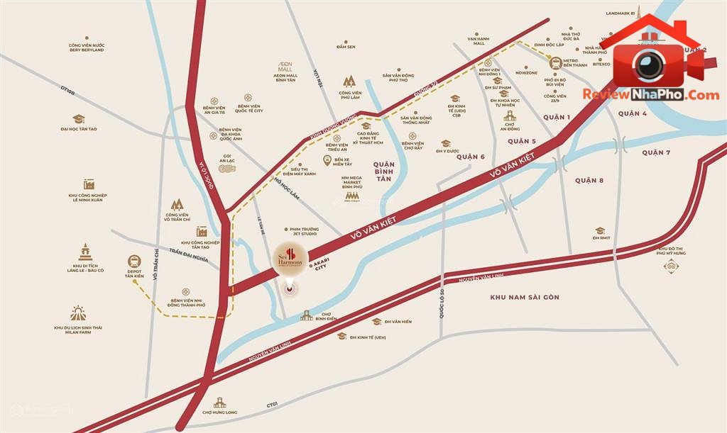 Nhà phố giá 7 tỷ diện tích 56 m2 tại TP. HCM REVIE… – Bán nhà trong ngõ, hẻm Quận Bình Tân – TP Hồ Chí Minh giá 7 – 10 tỷ