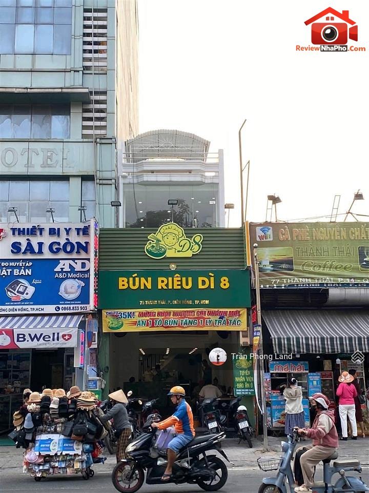 38.5 tỷ – Bán nhà mặt tiền 75 Thành Thái – Phường Diên Hồng – Thành phố Hồ Chí Minh REVIEW NHÀ PHỐ