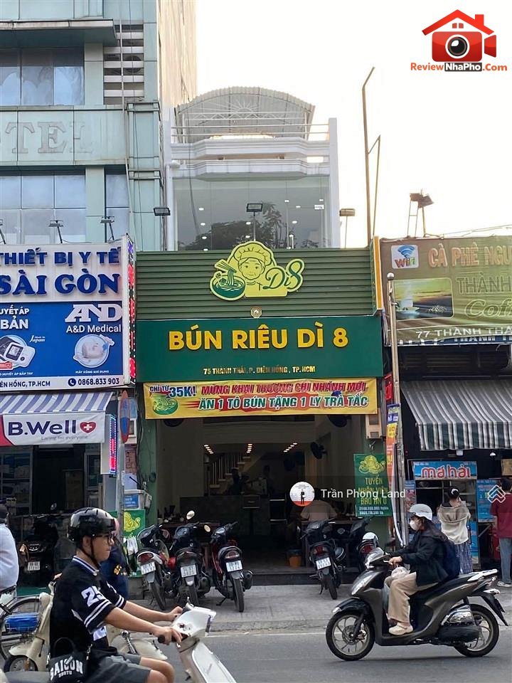 38.5 tỷ – Bán nhà mặt tiền 75 Thành Thái – Phường Diên Hồng – Thành phố Hồ Chí Minh REVIEW NHÀ PHỐ