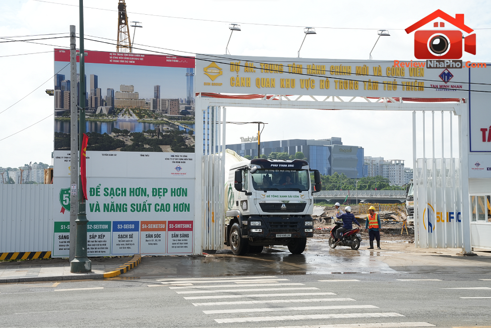 Cận cảnh công trường xây Trung tâm hành chính mới TP.HCM cho 8.000 người làm việc- Ảnh 9. Cận cảnh công trường xây Trung tâm hành chính mới TP.HCM cho 8.000 người làm việc- Ảnh 9.