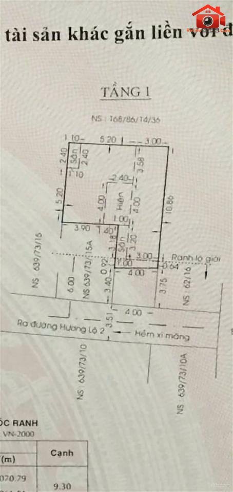 Cần bán nhà HXH 639 Hương Lộ 2 – Phường cũ Bình Trị Đông Quận Bình Tân – Thành phố Hồ Chí Minh REVIEW NHÀ PHỐ 87 m2 – 6.3 tỷ