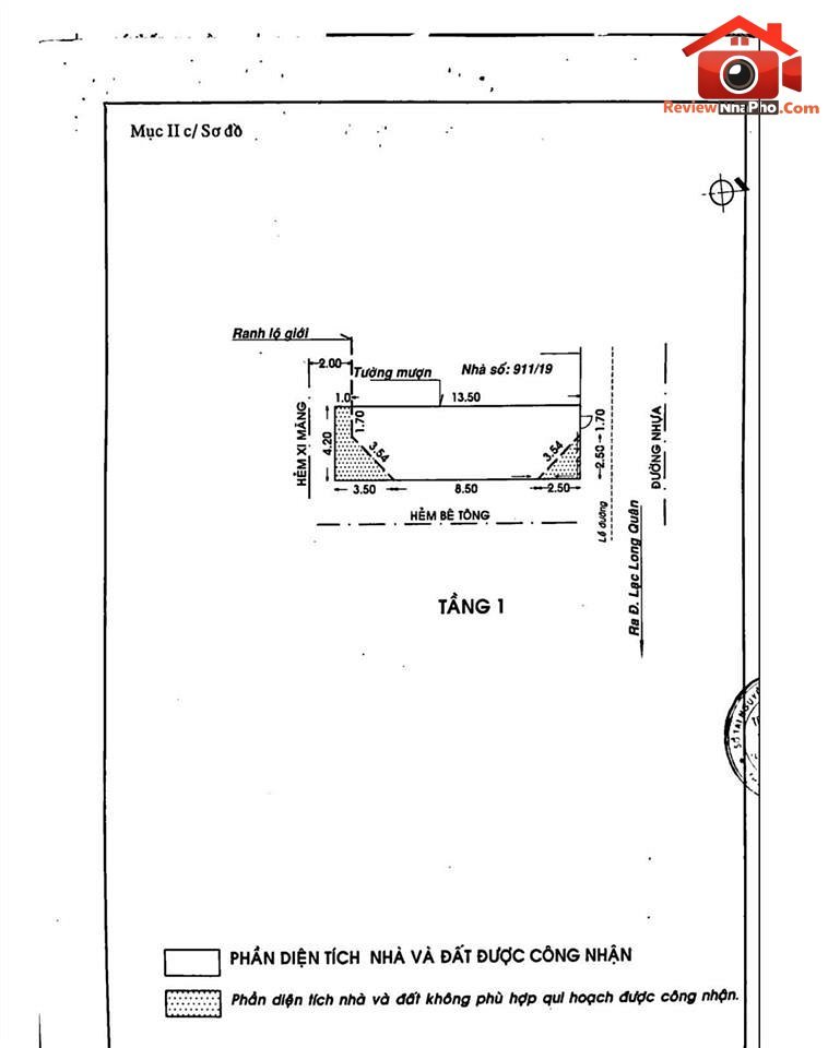 Nhà 2 mặt tiền hẻm Lạc Long Quân, Phường 11, Quận Tân Bình, Thành phố Hồ Chí Minh REVIEW NHÀ PHỐ 60 m2 – 14.5 tỷ