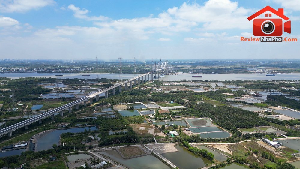 Cây cầu dài hơn 3km trên cao tốc Bến Lức - Long Thành vừa được nối liền- Ảnh 2. Cây cầu dài hơn 3km trên cao tốc Bến Lức - Long Thành vừa được nối liền- Ảnh 2.