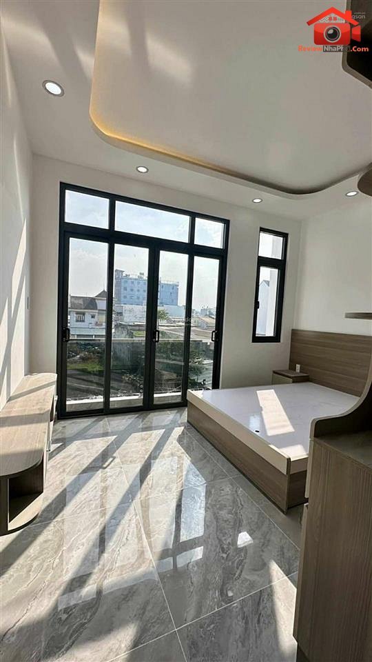 4.9 tỷ – Diện tích 48 m² – Nhà mới 5 tầng, 4PN, 4WC, gần hẻm xe hơi – REVIEW NHÀ PHỐ
