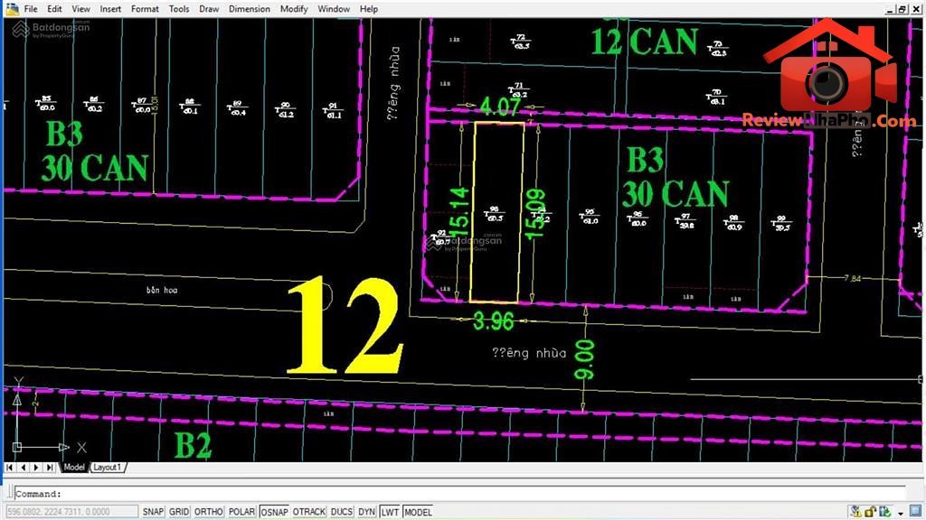 Bán đất hẻm xe tải đường An Dương Vương – Quận 6 – Thành phố Hồ Chí Minh – Diện tích 60 m2 – Giá 6.2 tỷ REVIEW NHÀ PHỐ
