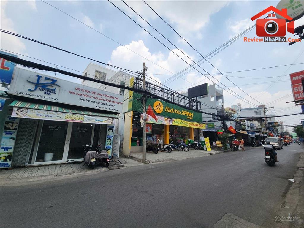 Bán nhà mặt tiền đường Số 8, Gò Vấp, 100 m2, giá 10 tỷ – REVIEW NHÀ PHỐ