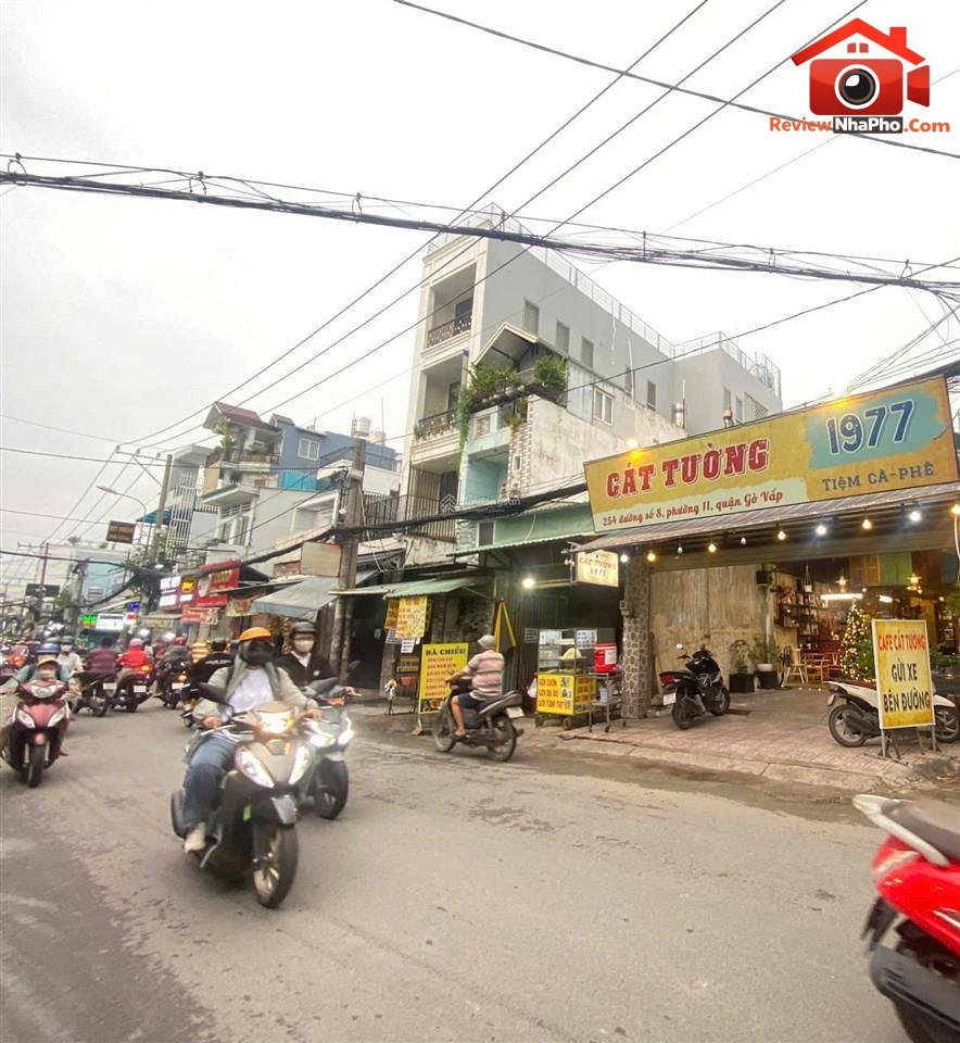 Bán nhà mặt tiền đường Số 8, Gò Vấp, 100 m2, giá 10 tỷ – REVIEW NHÀ PHỐ