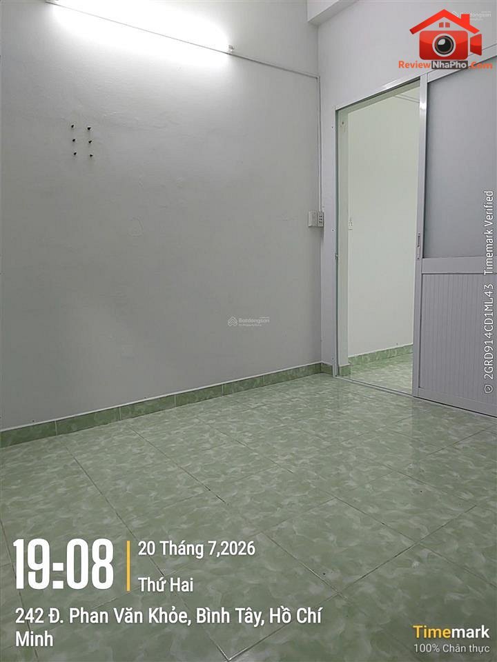 Bán nhà đất Đường Phan Văn Khỏe – Phường cũ Bình Tây Quận 6 – Thành phố Hồ Chí Minh 55 m2 2.2 tỷ