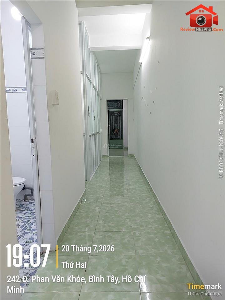 Bán nhà đất Đường Phan Văn Khỏe – Phường cũ Bình Tây Quận 6 – Thành phố Hồ Chí Minh 55 m2 2.2 tỷ