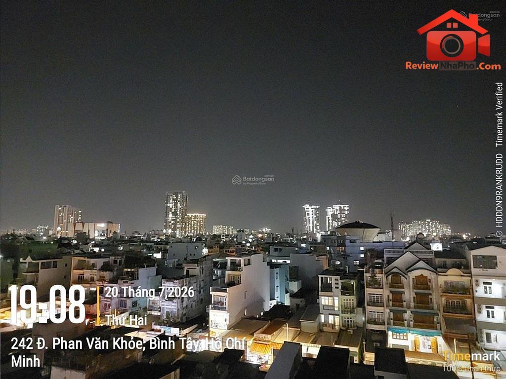 Bán nhà đất Đường Phan Văn Khỏe – Phường cũ Bình Tây Quận 6 – Thành phố Hồ Chí Minh 55 m2 2.2 tỷ