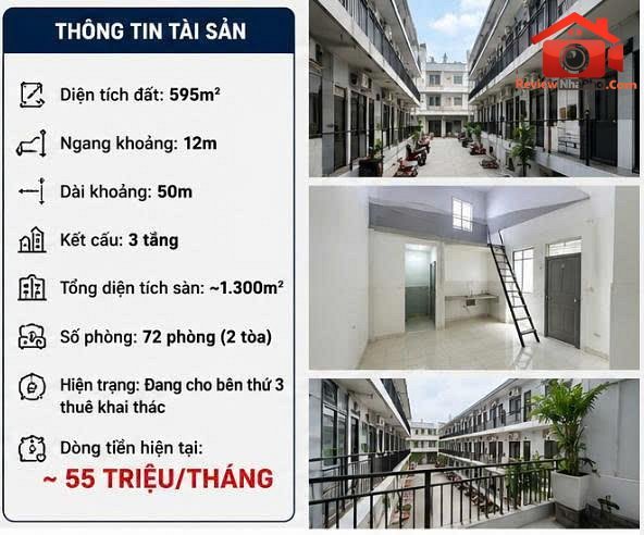 Bán nhà đất Đường Quốc lộ 1A – Phường cũ An Phú Đông Quận 12 – Thành phố Hồ Chí Minh 595 m2 – 38 tỷ