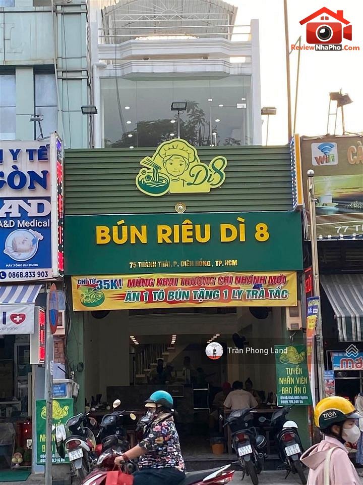38.5 tỷ – Bán nhà mặt tiền 75 Thành Thái – Phường Diên Hồng – Thành phố Hồ Chí Minh REVIEW NHÀ PHỐ