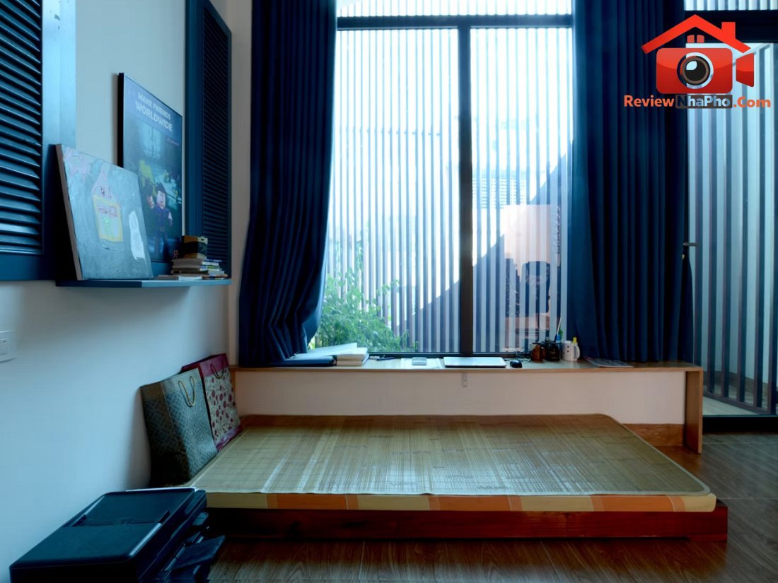 Nhà hướng Tây tại Vĩnh Phúc: Bẫy nắng và dựng phễu đón gió cho đất hẹp- Ảnh 15. Nhà hướng Tây tại Vĩnh Phúc: Bẫy nắng và dựng phễu đón gió cho đất hẹp- Ảnh 15.