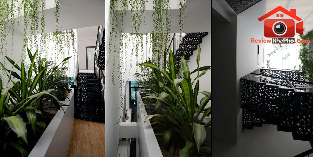 Nhà hướng Tây tại Vĩnh Phúc: Bẫy nắng và dựng phễu đón gió cho đất hẹp- Ảnh 5. Nhà hướng Tây tại Vĩnh Phúc: Bẫy nắng và dựng phễu đón gió cho đất hẹp- Ảnh 5.