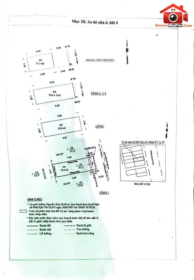 Bán nhà đất Đường Nguyễn Kim – Phường cũ 7 Quận 10 – Thành phố Hồ Chí Minh REVIEW NHÀ PHỐ 37 m2 – 18.2 tỷ