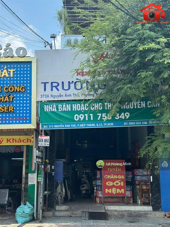 Nhà mặt tiền Nguyễn Ảnh Thủ – Phường cũ Hiệp Thành Quận 12 – Thành phố Hồ Chí Minh REVIEW NHÀ PHỐ 113m2 13.45 tỷ