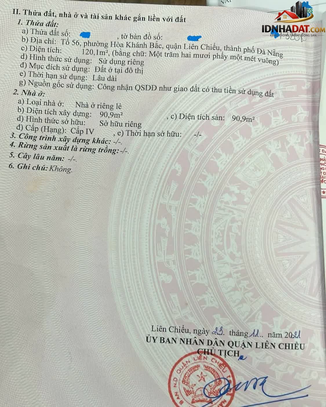 [Review Nhà Phố] Dãy trọ 5 phòng cho thuê thu nhập cao tại Đường Âu Cơ, Liên Chiểu, Đà Nẵng - Review Nhà Phố - Ảnh 1