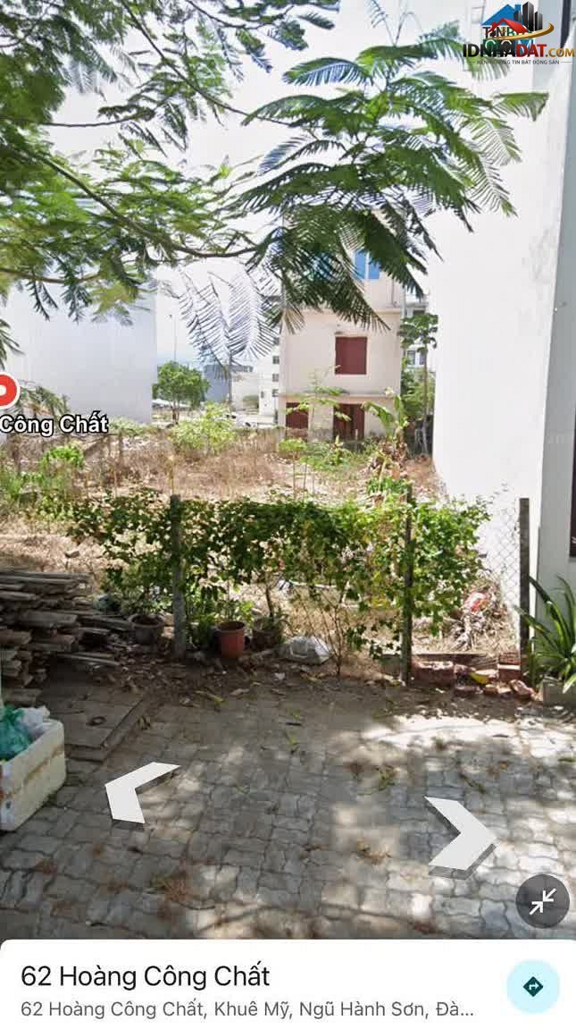 Bán đất Đường Hoàng Công Chất – Phường cũ Khuê Mỹ Quận Ngũ Hành Sơn – Thành phố Đà Nẵng 90m² 6.75 tỷ