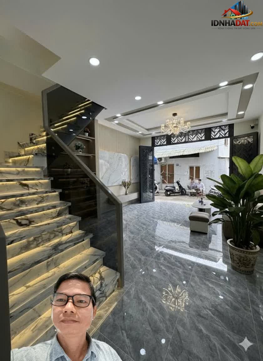 [Review Nhà Phố] Nhà 3 Tầng Đẹp Mới Tại Tân Hòa Đông, Quận 6, Giá 5 Tỷ - Review Nhà Phố - Ảnh 1
