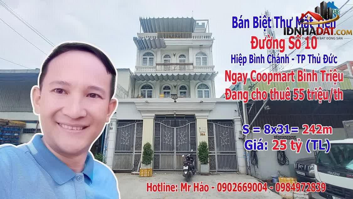 [Review Nhà Phố] Biệt thự 242m² mặt tiền Đường Số 10, Thủ Đức - Đầu tư hoàn hảo - Review Nhà Phố - Ảnh 1