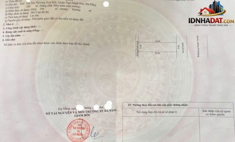 Bán đất Đường Bùi Quốc Khái – Phường cũ Ngũ … – Bán đất Quận Ngũ Hành Sơn – Đà Nẵng giá 5 – 7 tỷ