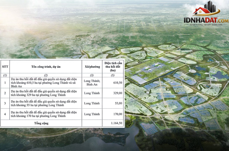 Đồng Nai Thu Hồi 1.164,5ha Đất Ở Long Thành: Cơ Hội Đầu Tư Mới