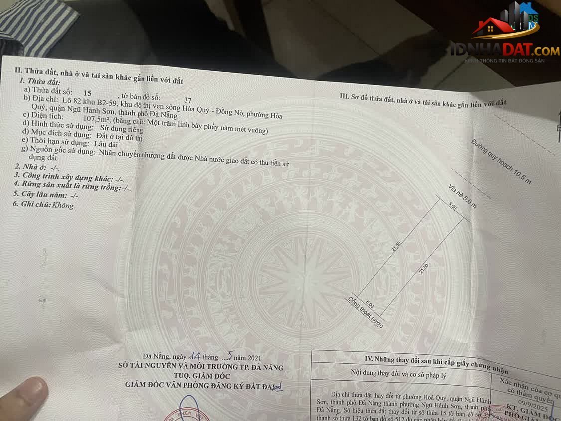 [Review Nhà Phố] Đất Nền Dự Án Nam Hòa Xuân, Ngũ Hành Sơn, Đà Nẵng - Cơ Hội Đầu Tư Hấp Dẫn - Review Nhà Phố - Ảnh 1