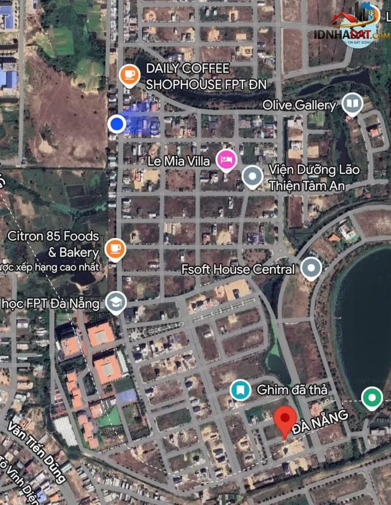 [Review Nhà Phố] Đất nền dự án Đường Hòa Hải – Ngũ Hành Sơn, Đà Nẵng giá 4.59 tỷ