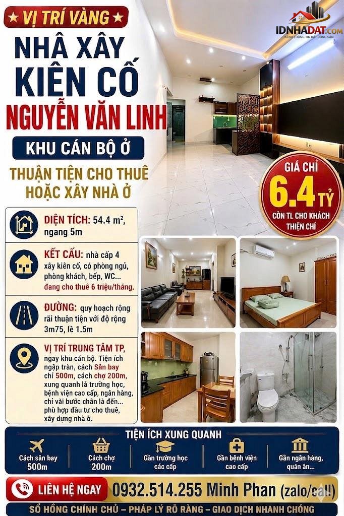 Bán nhà Thạc Gián Quận Thanh Khê Thành Phố Đà Nẵng diện tích 55m2 giá chỉ 6 tỷ