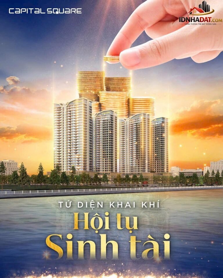 Chỉ 3.8 Tỷ Sở Hữu Căn Hộ View Sông Hàn Capital Square Sổ Lâu Dài – Bán nhà đất Đường Capital Square – Phường cũ Sơn Trà Quận Sơn Trà – Phường mới Sơn Trà – Thành phố Đà Nẵng 46m2